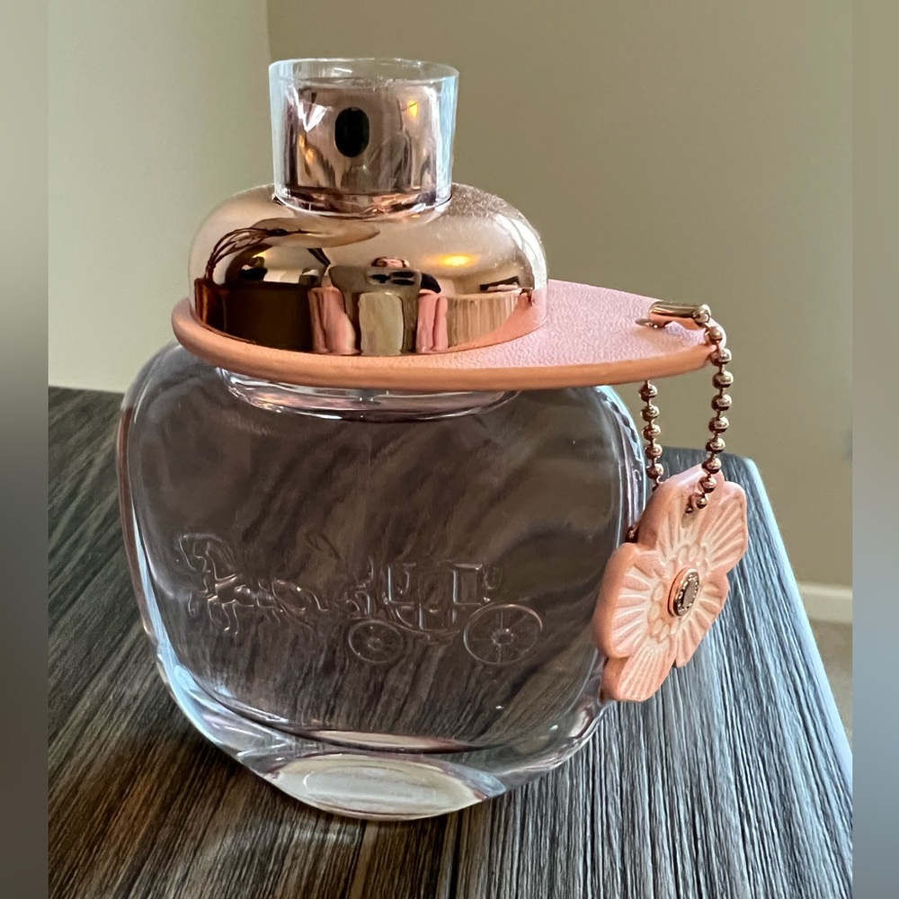 Coach Eau de Parfum…brand new without box. Cute Coach tag. $75. Make offer!!
